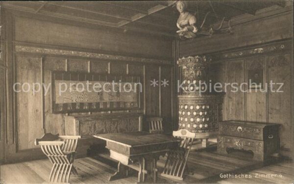 Kachelofen Gothisches Zimmer Frauenkloster Ötenbac