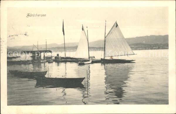 Segelboote Zürichersee