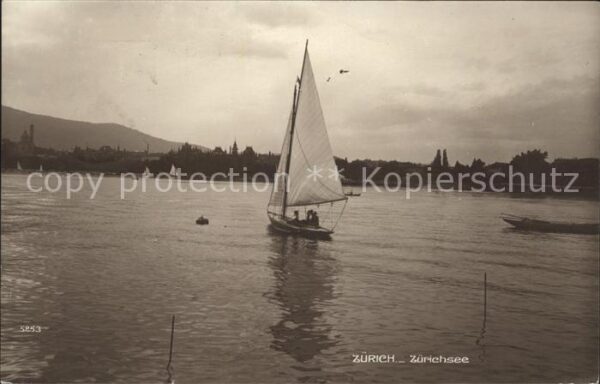 Segelboote Zürich Zürichsee