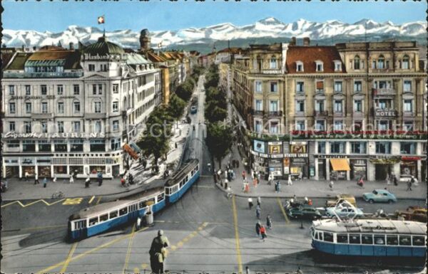 Strassenbahn Zürich Bahnhofstrasse
