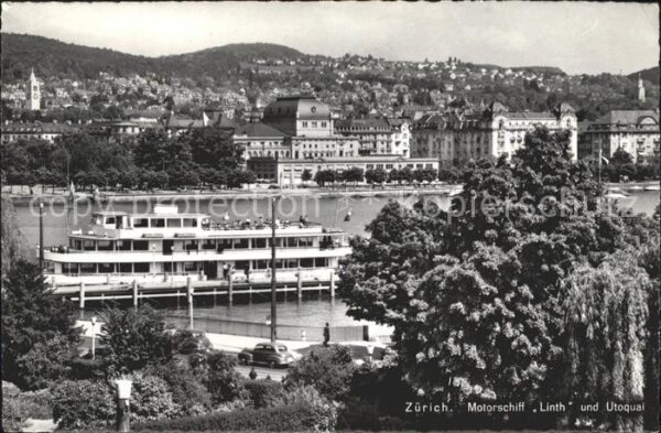 Motorschiffe Linth Utoquai Zürich