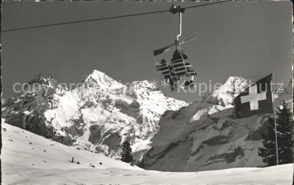 Sessellift Kandersteg-Oeschinen Blümlisalp Fründen