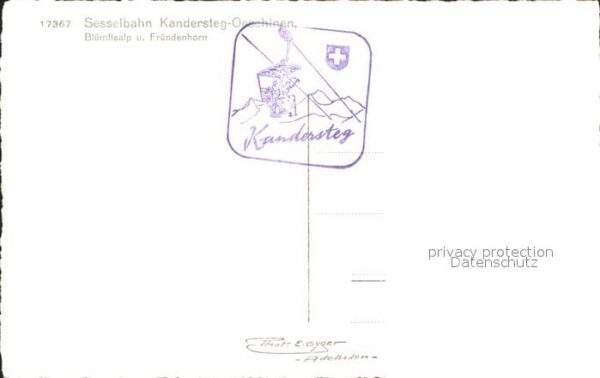 Sessellift Kandersteg-Oeschinen Blümlisalp Fründen – Bild 2