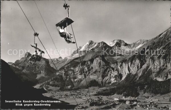 Sessellift Kandersteg-Oeschinensee Kandersteg