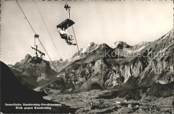 Sessellift Kandersteg-Oeschinensee Kandersteg
