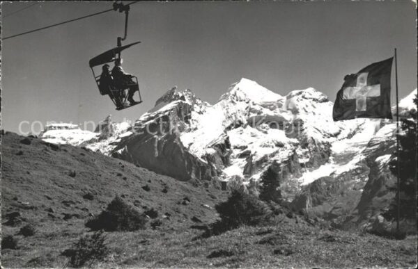 Sessellift Kandersteg-Oeschinen Blümlisalpgruppe