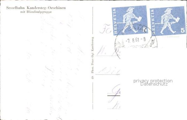 Sessellift Kandersteg-Oeschinen Blümlisalpgruppe – Bild 2
