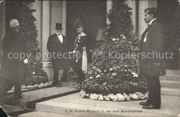 Wilhelm II Bundespalast Bern Besuch