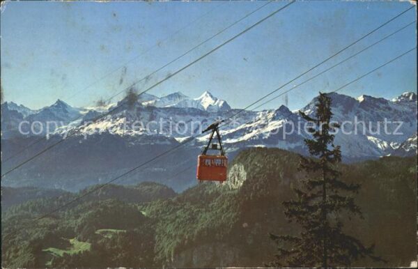 Seilbahn Lungern-Schönbüel Wetterhorngruppe