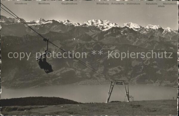 Sessellift Beatenberg-Niederhorn Thunersee