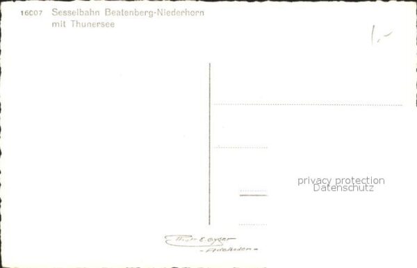 Sessellift Beatenberg-Niederhorn Thunersee – Bild 2