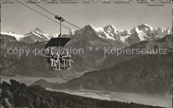 Sessellift Beatenberg-Niederhorn Berneralpen