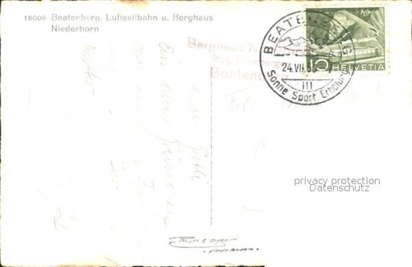 Sessellift Beatenberg Berghaus Niederhorn – Bild 2