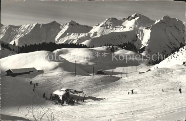 Skilift Eisigenalp Dreimännler Weisse Fluh Erbe
