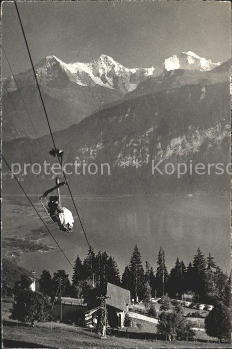 Sessellift Beatenberg-Niederhorn Eiger Mönch Jungf