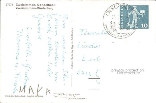 Seilbahn Zweisimmen-Rinderberg – Bild 2