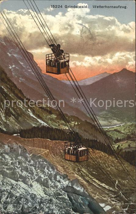 Seilbahn Wetterhorn Grindelwald
