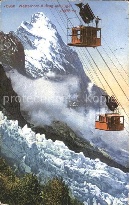 Seilbahn Wetterhorn Eiger