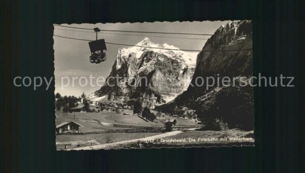 Sessellift Firstbahn Wetterhorn Grindelwald
