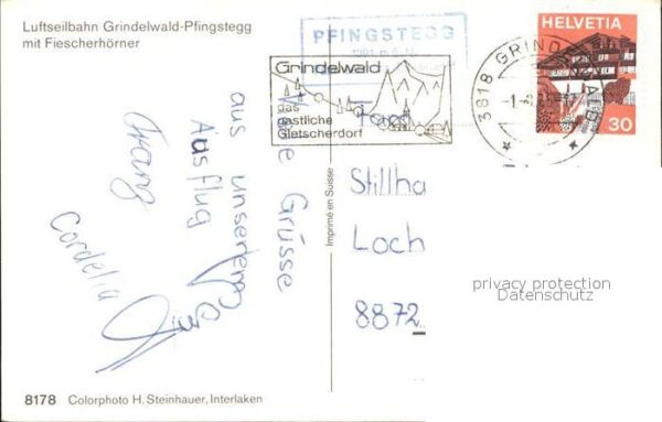 Seilbahn Grindelwald-Pfingstegg Fiescherhörner – Bild 2