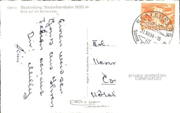 Sessellift Niederhorn Beatenberg Berneralpen – Bild 2
