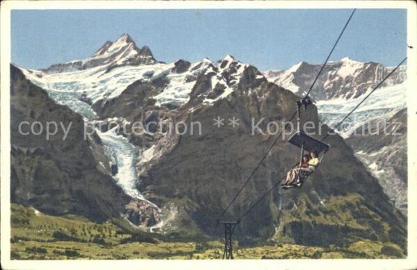 Sessellift Grindelwald-First Schreckhörner Mettenb