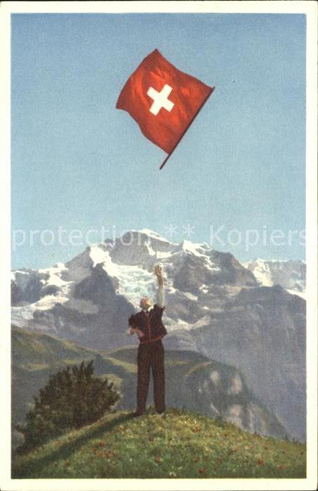 Fahnenschwingen Fahnenschwinger Jungfrau
