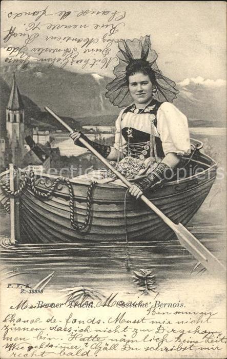 Trachten Schweiz Bern Boot Paddel