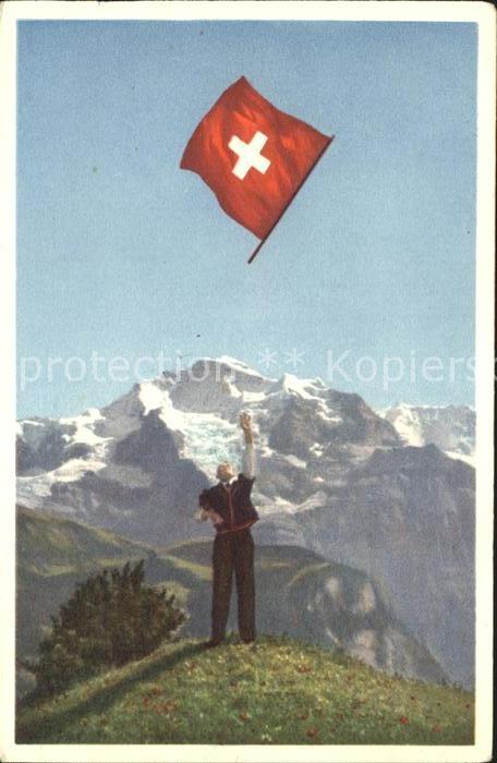 Fahnenschwingen Fahnenschwinger Jungfrau