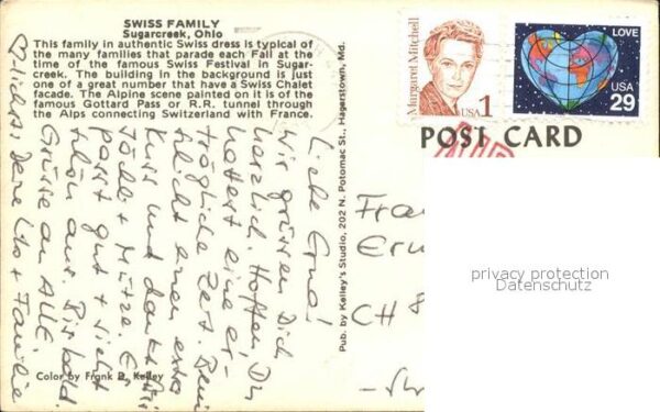 Trachten Schweiz Swiss Family Sugarcreek Ohio – Bild 2