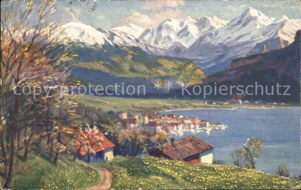 Kutscha Paolo Die Schweiz Brienz Berner Oberland Nr.