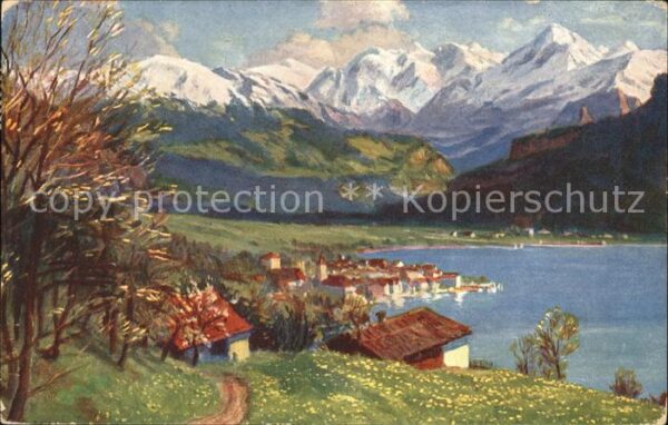 Kutscha Paolo Die Schweiz Brienz Berner Oberland Nr.