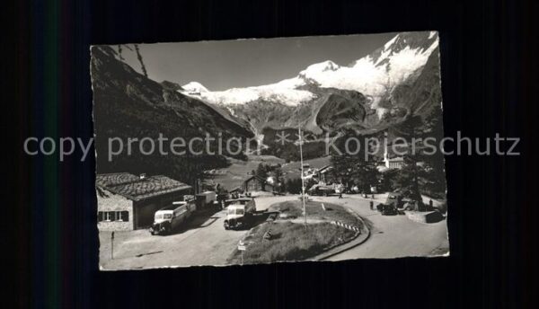 Postbus Saas-Fee Allalinhorn Alphubel