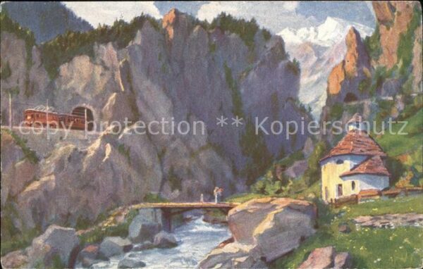 Kutscha Paolo Die Schweiz Am Gotthard Nr. 66