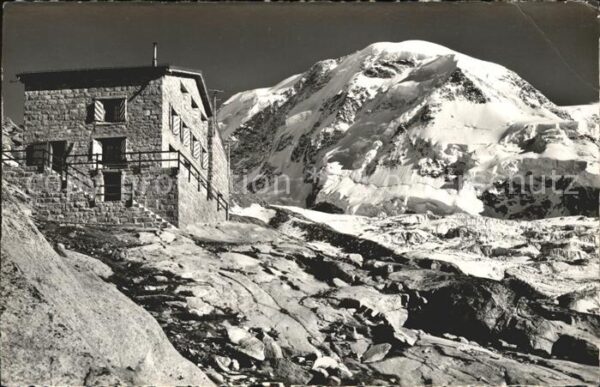 Zermatt VS Monte Rosa Hütte mit Lyskamm