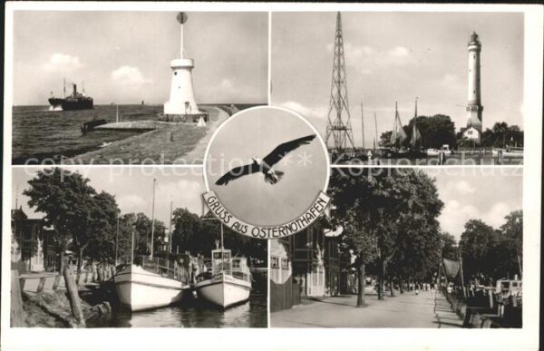 Osternothafen Swinemuende Turm Schiff Promenade Segelboote