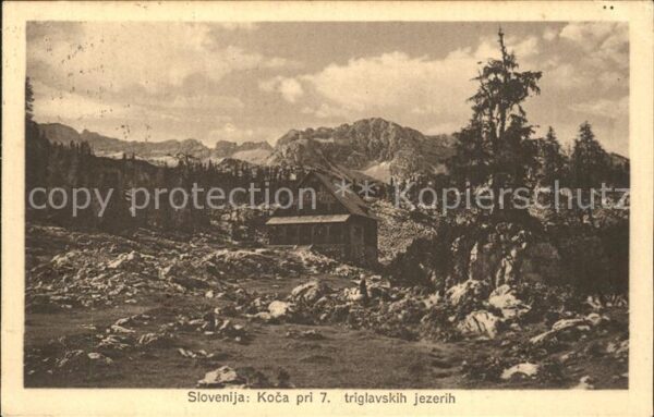 Bled Koca pri Triglavskih jezerih Berghütte