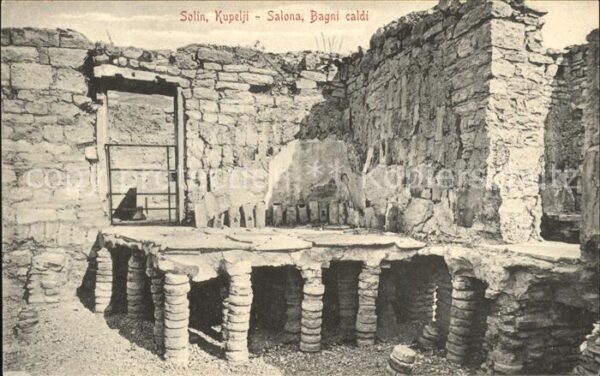 Solin Salona Kupelji Salona Bagni caldi Ruine