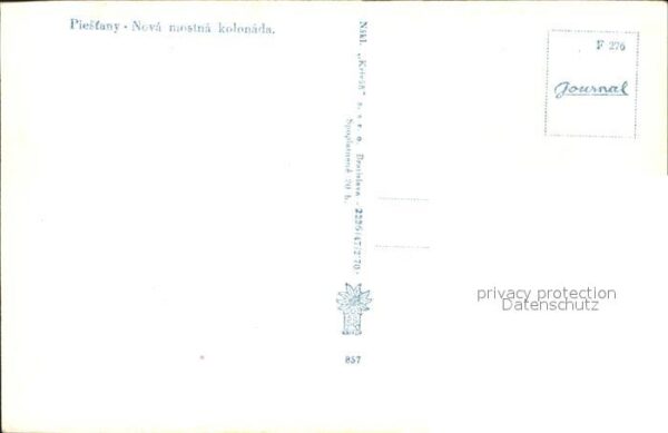 Piestany Nova mostna kolonada Brücke – Bild 2