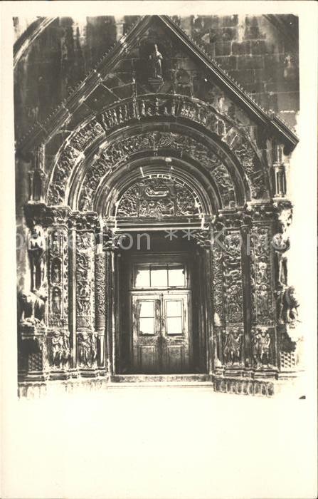 Trogir Trau Portal Kathedrale