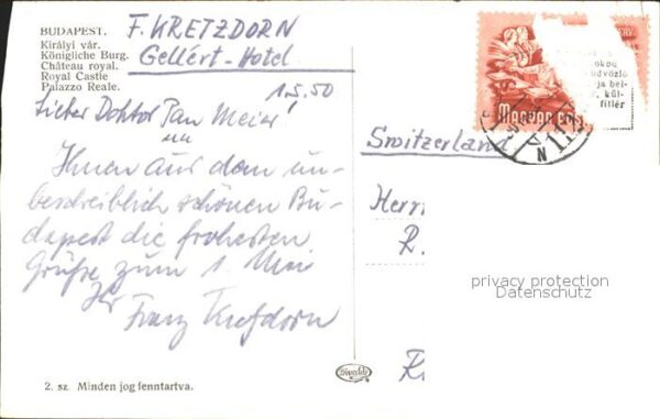Budapest Königliche Burg Dampfer – Bild 2