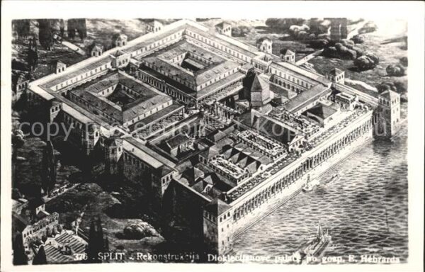 Split Spalato Rekonstrukcija Dioklecijanove palace