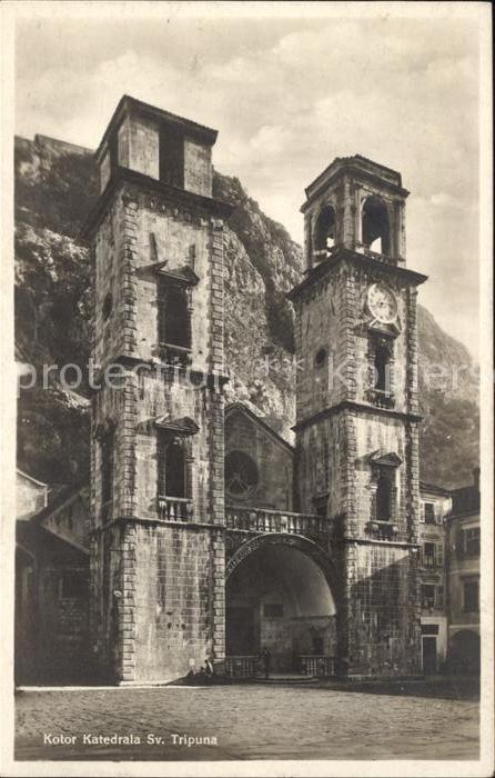 Kotor Montenegro Katedrala Sv Tripuna Kathedrale