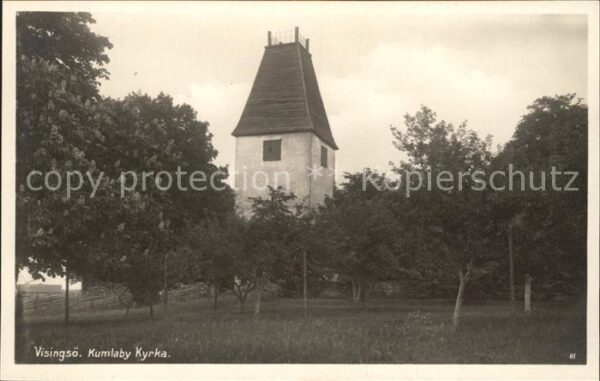 Visingsoe Kumlaby Kyrka Kirche