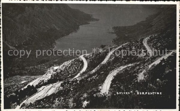 Kotor Montenegro Serpentine Lovcen Gebirge
