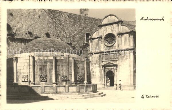 Dubrovnik Ragusa Gebäude Altstadt