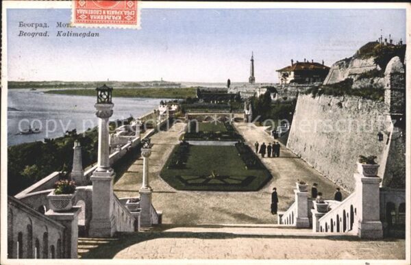 Beograd Belgrad Kalimegdan Festung