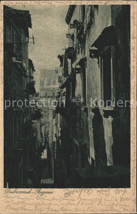 Dubrovnik Ragusa Altstadt Gasse
