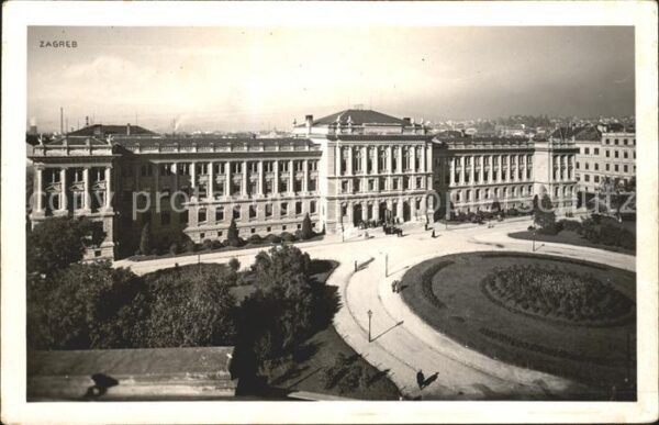 Zagreb Gebäude Platz