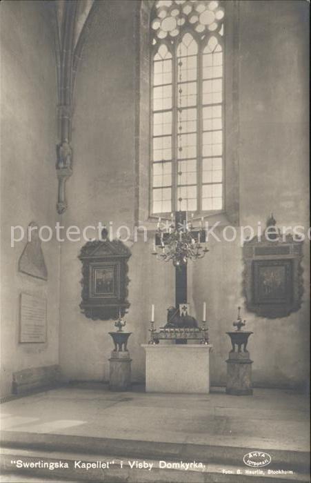 Visby Swertingska Kapellet Domkyrka Domkirche